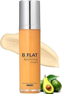 B Flat Belly Firming Cream - Body Cream Skin Tightening for Stomach Thighs & Butt, Firming and Moisturizing Body Tightening Cream