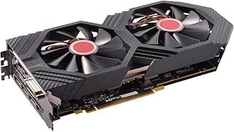 Radeon RX 580 GTS Black Edition 1405MHz OC+, 8gb 256bit GDDR5, DX12 VR Ready, Double Dissipation, Dual BIOS, 3xDP HDMI DVI, PCI-E AMD Graphics Card (RX-580P828D6)