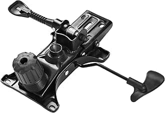 Heavy Duty with Adjustment Backrest Tilt Replacement Office Chair Swivel Tilt Control Seat Mechanism Gas Type (6×8 Hole)