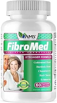 - FibroMed (60 Capsules) | Hormonal Balance Supplement for Women | with Chasteberry, Red Clover, Echinacea, and Other Natural Herbs | Supports Reproductive Health