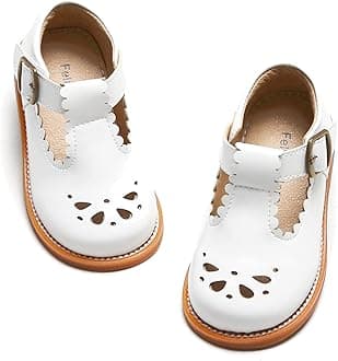 Felix & Flora Toddler Little Girl Mary Jane Dress Shoes - Ballet Flats for Girl Party School Shoes