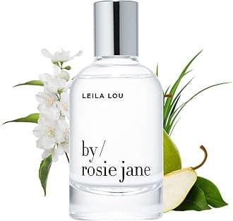 By Rosie Jane Eau De Parfum Spray (Leila Lou) - Clean Perfume for Women - Non-Toxic Body Mist with Notes of Juicy Pear, Sweet Jasmine & Tangerine Skin - Paraben, Sulfate & Phthalate Free (50ml)