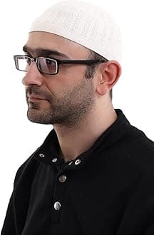 ihvan online Turkish Muslim Winter Kufi Hats for Men, Taqiya, Takke, Peci, Islamic Caps, Islamic Gifts, Standart Size