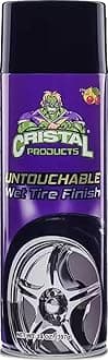 Cristal Products CRI-107-C Tire Shine Untouchable Tire Premuim Dressing Aerosol Gloss Spray for Car Tires, 13 fl. oz.