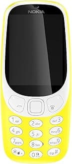 3310 UK-SIM Free Feature Phone Glossy Yellow