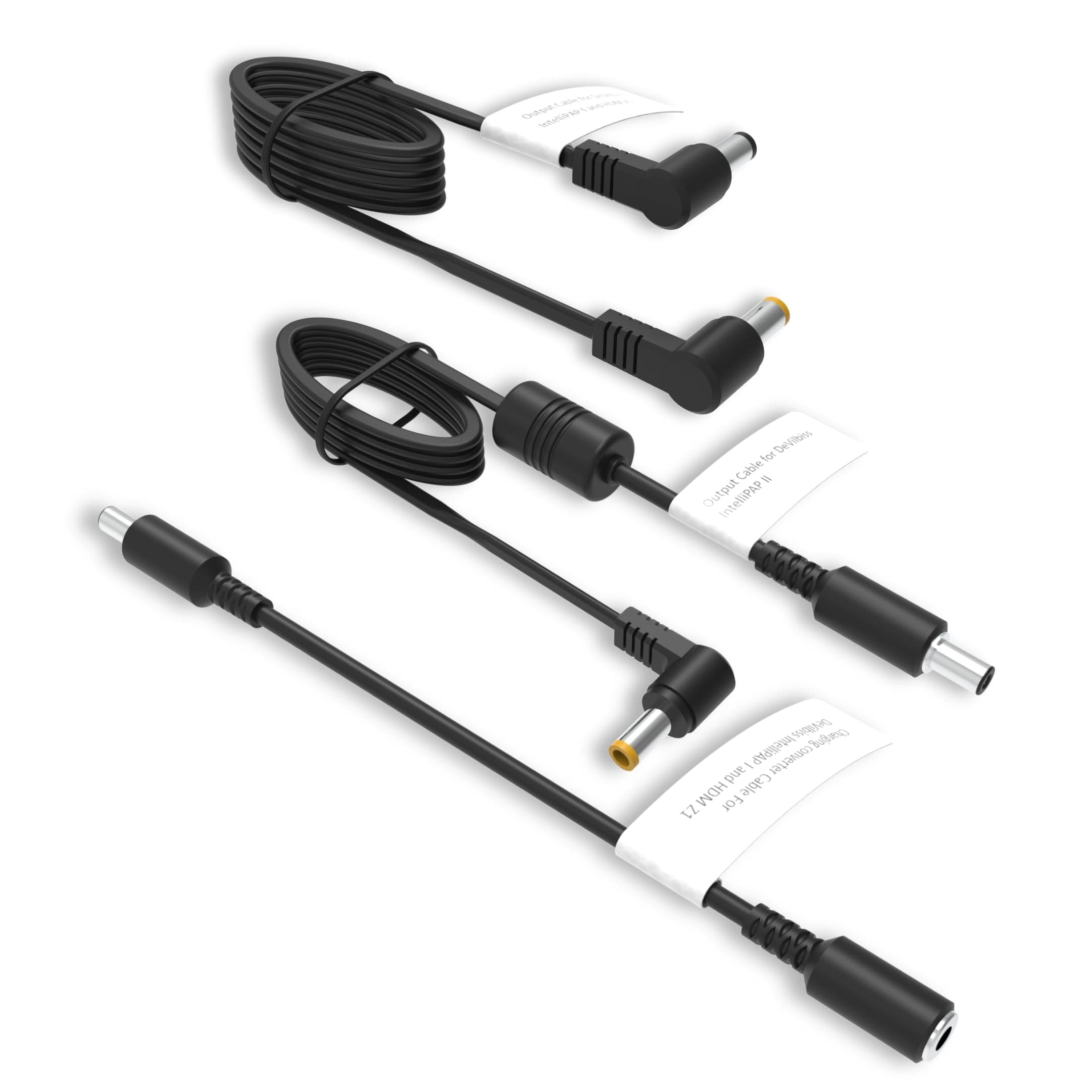 Medistrom Mixed Cable Kit for Pilot-12 Lite CPAP Battery for DeVilbiss IntelliPAP I, IntelliPAP II and HDM Z1