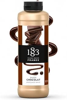 Chocolate Sauce 500ml – Gourmet Topping for Desserts, Cocktails, Hot Chocolates, Made with Natural Cocoa, Vegetarian, Nut-Free, Gluten-Free, Squeezy Bottle for Easy Use
