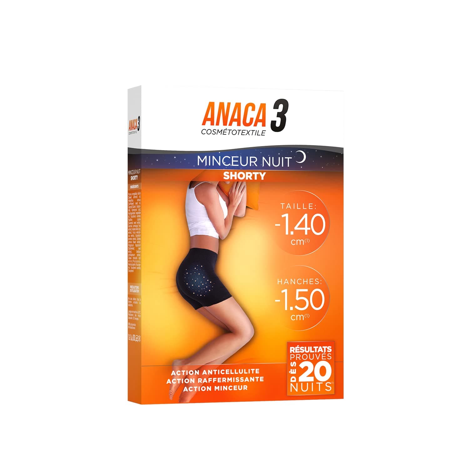 Anaca3 Shorty Slimming Night S-M