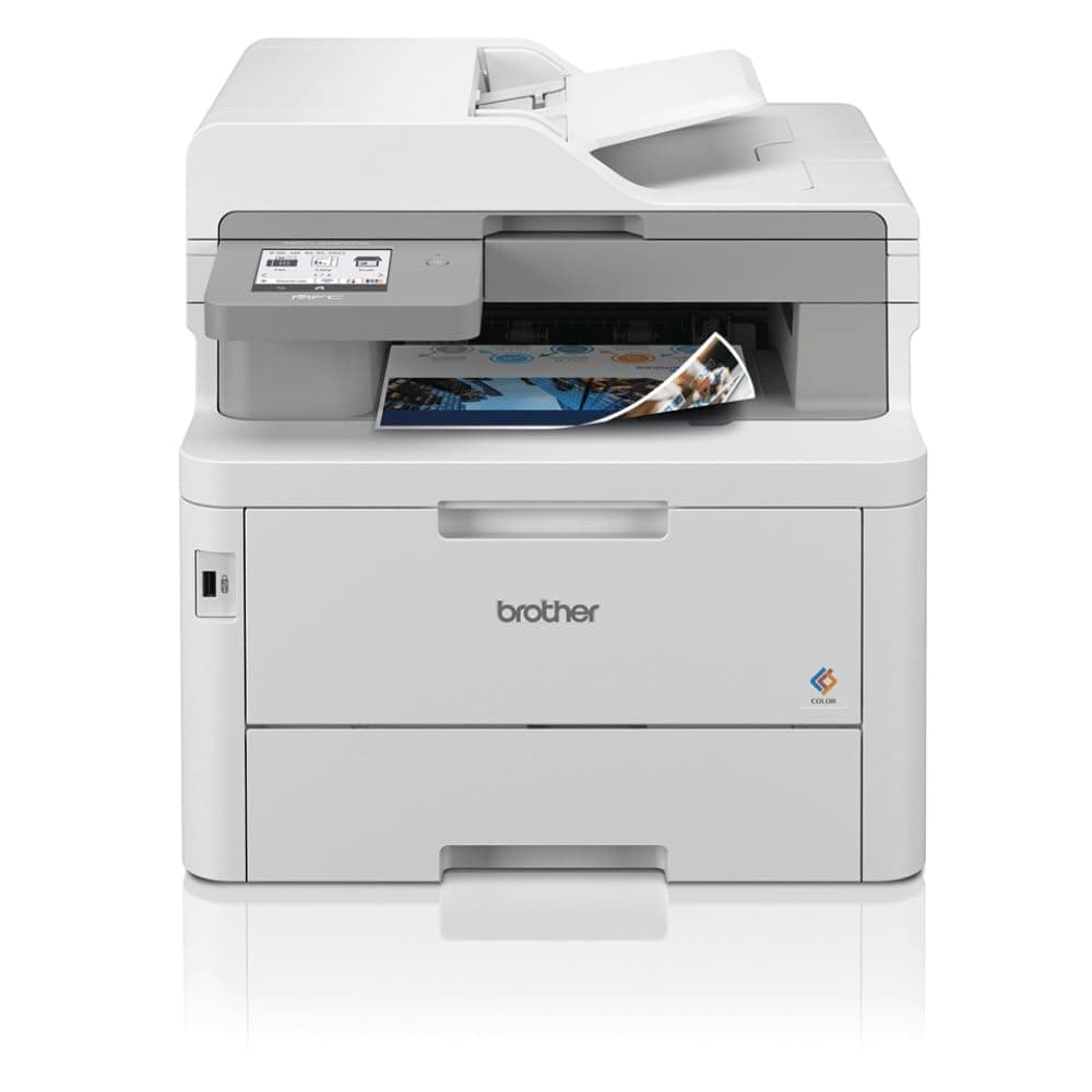 MFC-L8340CDW Professional Compact Colour LED All-in-one Printer,Print, copy, scan and fax, Wireless, USB 2.0,UK Plug