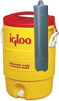 Igloo B00NFAZWW8 Water Cooler with Cup Dispenser, 5 Gal, White