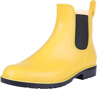 Asgard Women's Short Rain Boots Waterproof Ankle Chelsea Booties