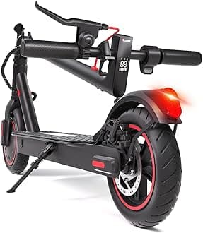 Electric Scooter Adults & Big Kids, 500/650 Peak Power, Up to 15/18/25 Miles Range, 19/22/25 MPH Top Speed, Cruise Control, Dual Braking System, Foldable E Scooter for Commuting & Campus Use