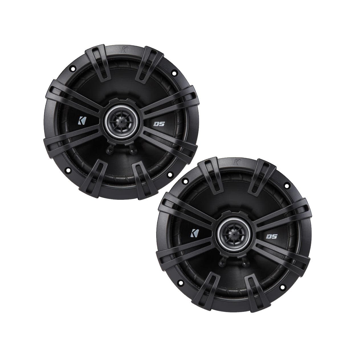 KICKER 43DSC6704 16.5 cm Coax LS Black