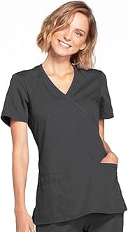 Cherokee Women's Mock Wrap Top