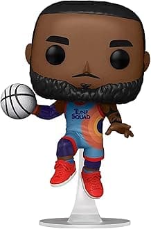 Funko POP! Movies: Space Jam 2 - LeBron James - (Leaping) - Collectable Vinyl Figure - Gift Idea - Official Merchandise - Toys for Kids & Adults - Movies Fans - Model Figure for Collectors