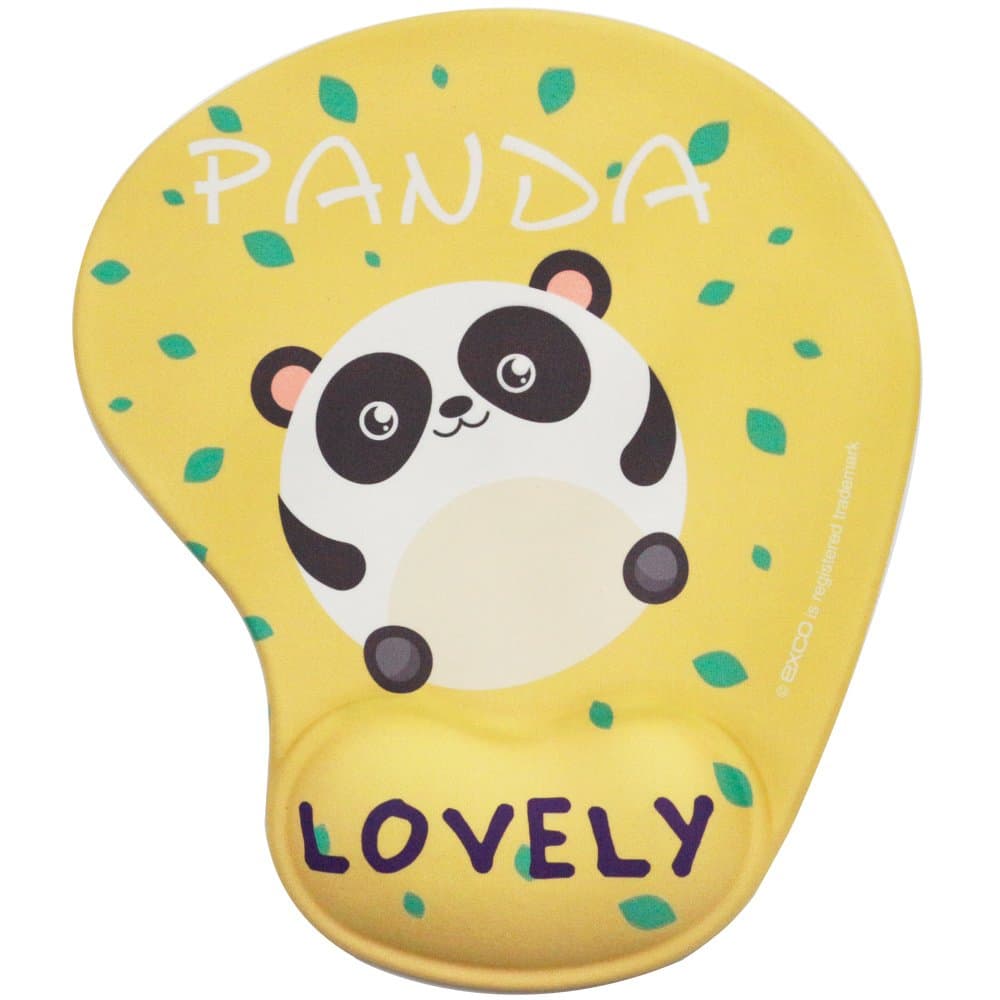 Happy Panda-excovip Wrist Rest Mouse Pad Ergonomic Computer Mouse Pad Wrist Rest with Armrest