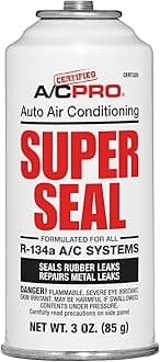 InterDynamics Certified A/C Pro CERT325-6 Super Seal A/C Stop Leak Treatment (3 Ounces)