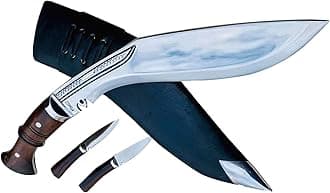 EGKH. Kukri Wholesale - Khukuri Supplier - Traditional Hand Forged Knife - High Carbon Steel Blade - Factory Outlet in Nepal - 11" WWI Panawal New Survival Brotherhood Khukuri