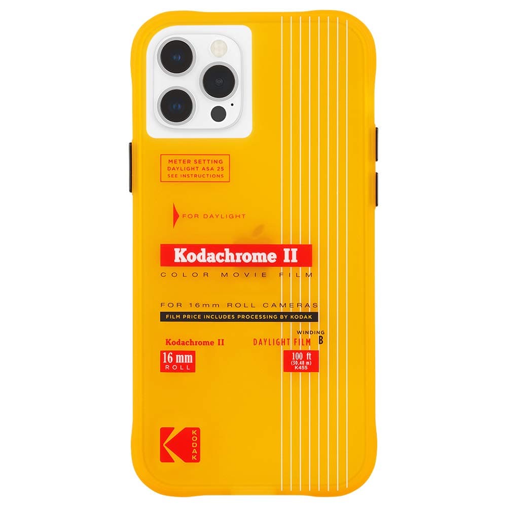 KODAK x Case-Mate - Case for iPhone 12 Pro Max (5G) - Vintage Yellow