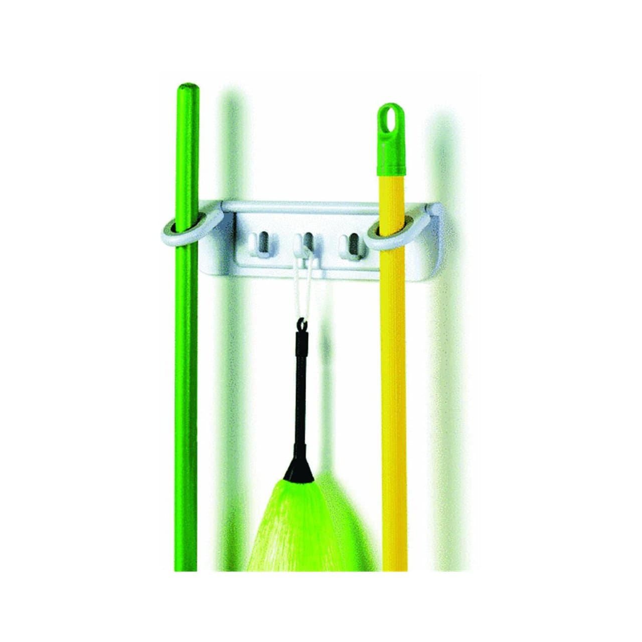 BROOM/MOP HOLDER PLASTIC