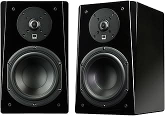 Prime Bookshelf Speakers - Pair (Piano Gloss Black)