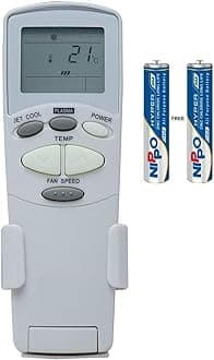 LG AC Remote Original Compatible Remote (Come with 2 AAA Batteries)