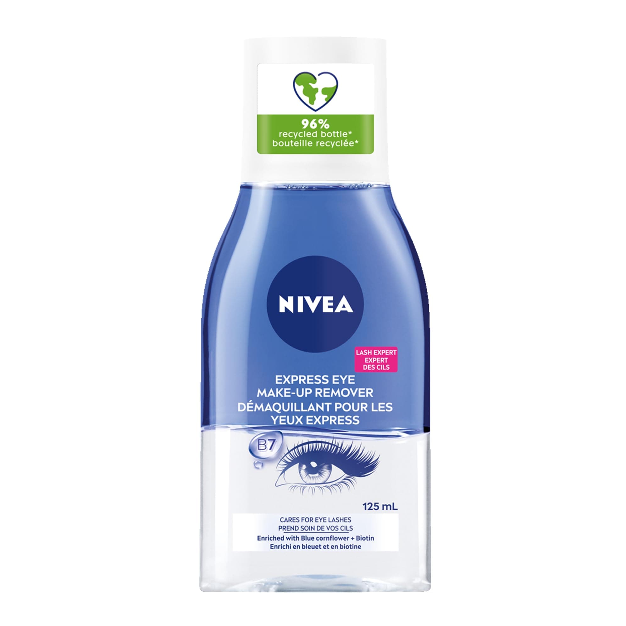 Nivea Daily Essentials Double Effect Eye Make-Up Remover 125 ml