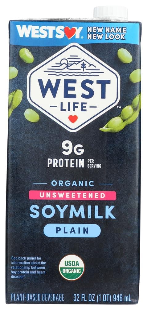 Organic Unsweetened Soymilk Original - 32 fl oz - 2 pc