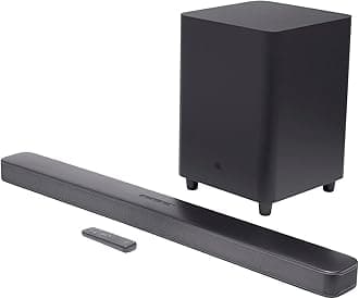 Bar 5.1 - Soundbar with Built-in Virtual Surround, 4K and 10" Wireless Subwoofer (JBL2GBAR51IMBLKAM), Black