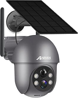 3MP Solar Security Camera Q1 Grey