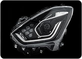 2 PCS For Maruti For Suzuki For Swift For Dzire 2018-2021 Car Lights Automotive Parts LED Lamps Headlights DRL Dual Projector Facelift Front Lamps Headlights (Size : Left Hand Drive)