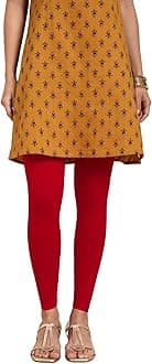 TWIN BIRDS Tailored Cut & Classic Fit Stretchable Viscose Elasthane Fabric Ankle Length Leggings for Women