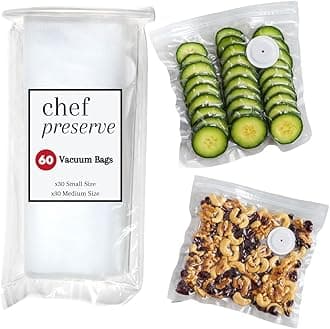 Chef Preserve Vacuum Sealer Bags (60 Bags)