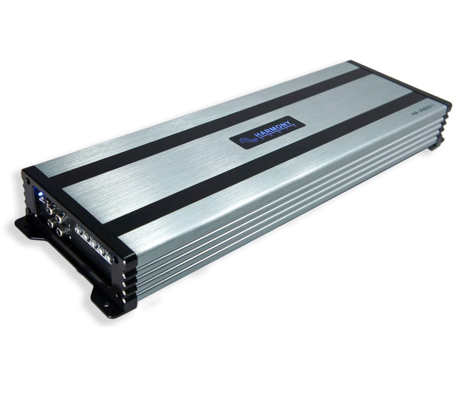 Harmony Audio HA-A1500.1 カーステレオ クラス D アンプ モノ 3000ワット サブウーファーアンプ - 1オーム安定 - 低音リモコン付き