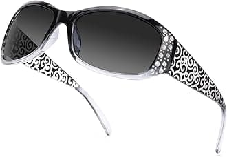 SIPHEW Polarised Sunglasses Womens Trendy Ladies Sunglasses with UV400 Protection Wrap Around Sun Glasses for Women