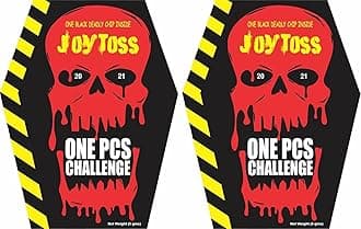 JOYTOSS ONE PCS CHALLENGE | Extreme Spicy Tortilla Chips | Hottest Chips in the World | Ultimate Hot Snack | Red (2-Pack)