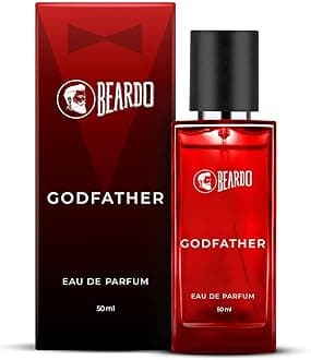 BEARDO Godfather Perfume For Men, 50Ml | Aromatic, Spicy Perfume For Men Long Lasting Perfume For Date Night Fragrance | Body Spray For Men | Gift For Husband | Gift For Boyfriend