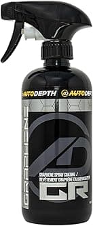 AutoDepth Graphene Ceramic Spray Coating, for Superior Protection & High Shine, Hydrophobic Car Coating Spray, for Car, Boat, Rv, Truck, Alloys, Lasts Upto 12 Months