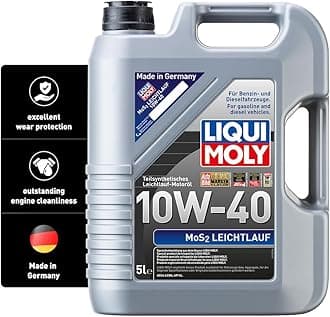 MoS2 Leichtlauf 10W-40 | 5 L | Part-synthetic engine oil | SKU: 2184