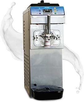 Compact Commercial Countertop Soft Serve Ice Cream Machine