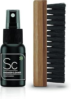 Shoe Cleaner Kit - Cleaner + Premium Brush - Perfect for Most Materials 1.7 Fl Oz Bottle