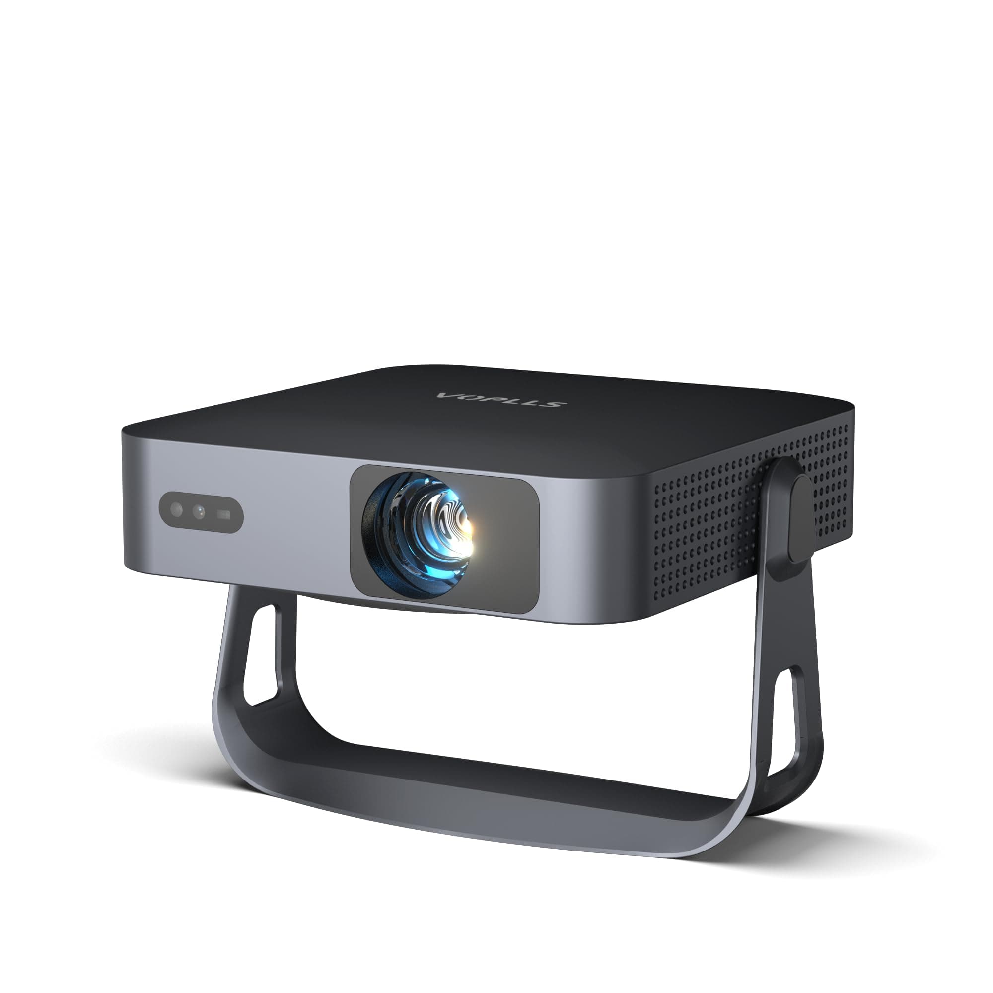 【Officially-Licensed APP & Thinnest Design】Mini Projector 4K with Auto Focus & Keystone, VOPLLS 600ANSI WiFi Bluetooth 1080P FHD Portable Projector, Smart Moive Projectors for Bedroom/Outdoor/Phone