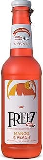 Freez - Carbonated Soda Flavored Cold Drink Non Alcoholic - Mango & Peach Mix - 275 ml, Orange