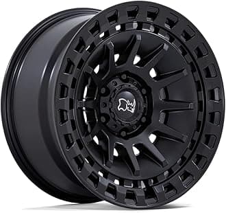 Black Rhino Hard Alloys BARRAGE 18X9 6X135 5 0mm MATTE BLACK - BR009MX18906300