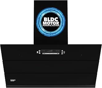 Crompton QuietPro Plus BLDC 1800m3/hr 90cm Slant Chimney| Filterless Intelligent Autoclean| Built In Oil Collector| Touch+Motion Sensor Control|10Yrs Motor & 2Yrs Overall Warranty (CHD-QPPI90FLE-IND)