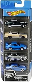 Hot Wheels Fast and Furious 5 Pack Vehicles