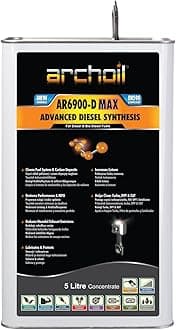 Archoil AR6900-D Max Advanced Diesel Additive Concentrate, 5L Treats 5,000L of Fuel, Diesel Fuel Injector Cleaner, DPF Filter EGR Valve Turbo Cleaner, Super Diesel Converter. (5Litre)