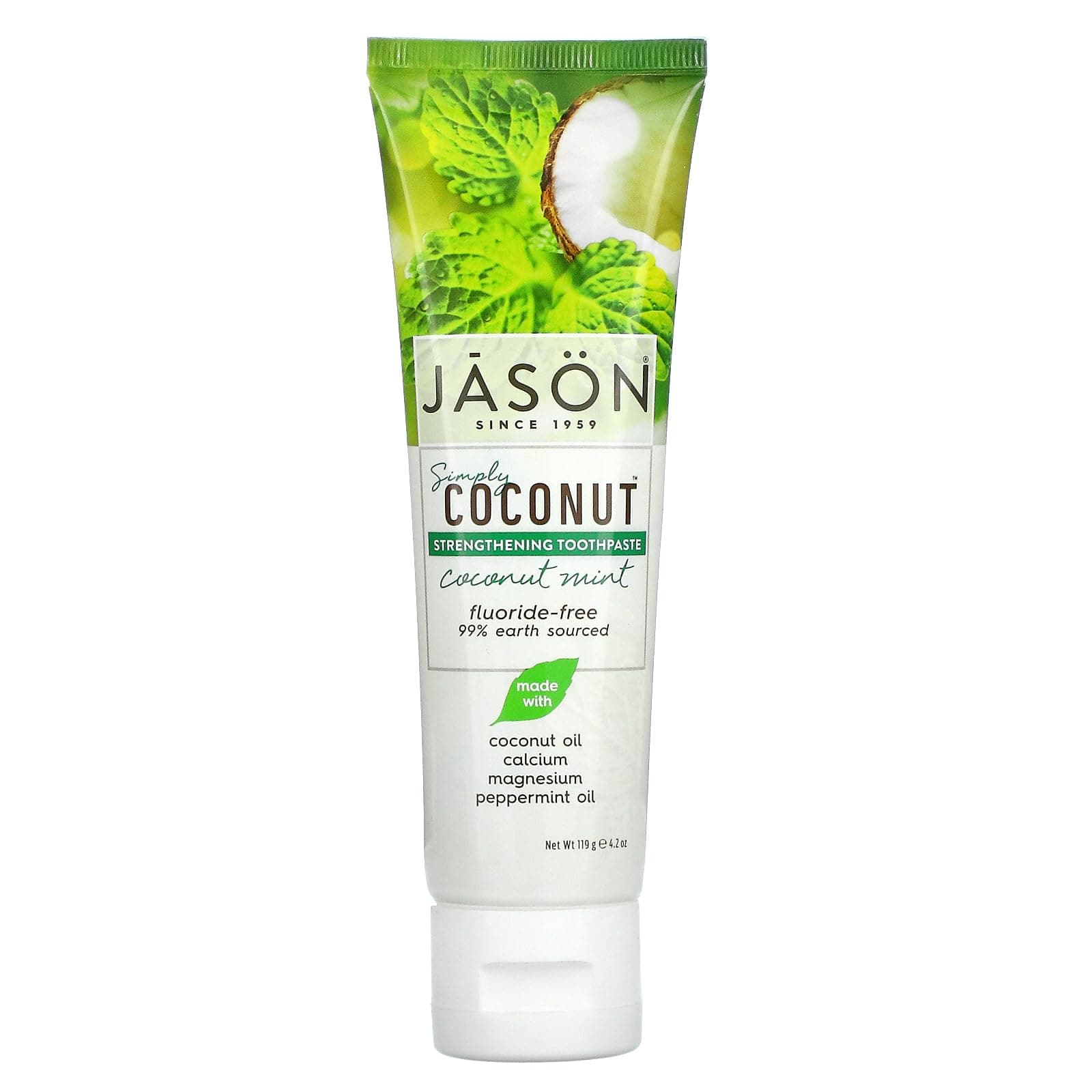 Coconut Mint Strengthening Toothpaste 119g