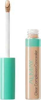Almay Clear Complexion Acne & Blemish Spot Treatment Concealer Makeup with Salicylic Acid- Lightweight, Full Coverage, Hypoallergenic, Fragrance Free, for Sensitive Skin, 200 Light/Medium, 0.3 fl oz