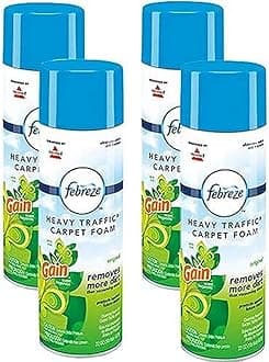 BISSELL Heavy Traffic Carpet Foam, Gain, 22oz (Pack of 4), 14399